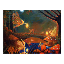 Fairy Gathering Postcards