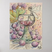 Fairy Good Wine Poster