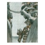 Fairy Mushroom Village Postcards
