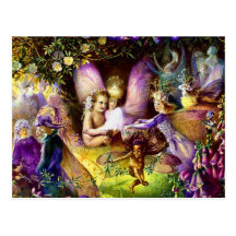 Fairy Postcard: Fairy Painting by Fitzgerald