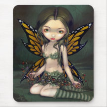 Fairy with Dried Flowers Mousepad
