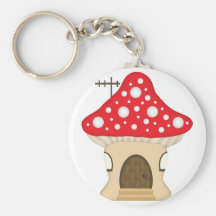 Fairytale House Keychain
