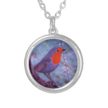 Fairytale robin custom necklace