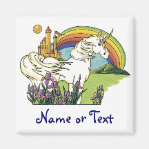 Fairytale Unicorn Fridge Magnets