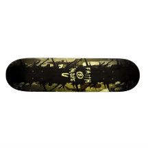 FAITH 2 MOVE U Camo Skateboard