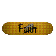Faith Cheetah Custom Skateboard