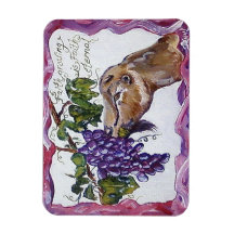 "Faith growing is Faith eternal" Lamancha goat Magnets