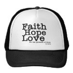 Faith Hope Love Hat