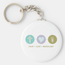 Faith Love Radiology Keychain