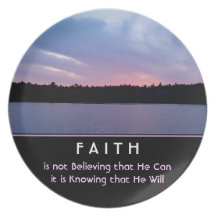 Faith Party Plates