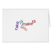 Fake It Card