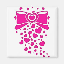 Fake_Ribbon Fridge Magnet