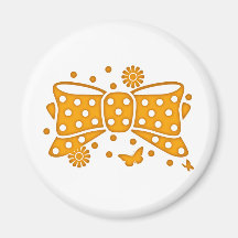 Fake_Ribbon Fridge Magnet