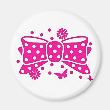 Fake_Ribbon Refrigerator Magnets