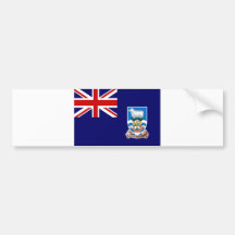 Falkland Islands Flag Bumper Stickers