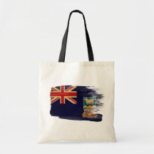 Falkland Islands Flag Canvas Bags