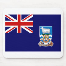 Falkland Islands Flag Mouse Pad