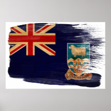 Falkland Islands Flag Posters