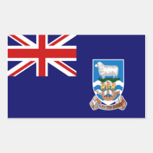 Falkland Islands Flag Stickers
