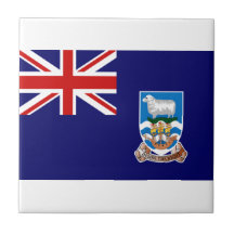 Falkland Islands Flag Tile