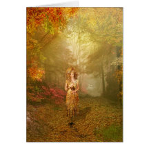 fall collection greeting card