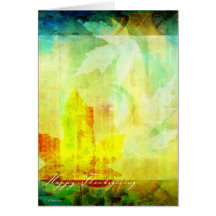 Fall Colours-Abstract Leafs Cards