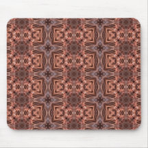 Fall colours kaleidoscope mouse mat