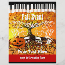 Fall Festival Halloween Event or Fall Event Flyer