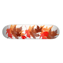 Fall Leaves Skateboard