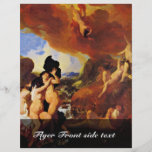 Fall Of Phaeton By Liss Johann (Best Quality) Personalized Flyer