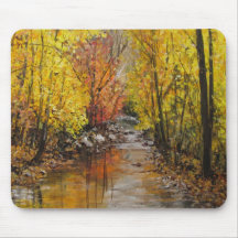 Fall Painting Mousepads
