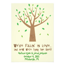 Fallin' In Love Save the Date Invitation