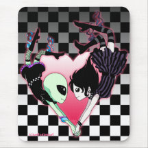 Falling Heart Mousepad