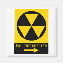Fallout Shelter Guide Highway Sign Magnet