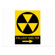 Fallout Shelter Guide Highway Sign Post Cards