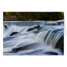   Falls  Upper Cascades Greeting Cards