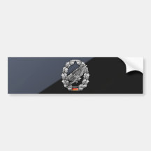 Fallschirmjägertruppe Barettabzeichen Bumper Sticker