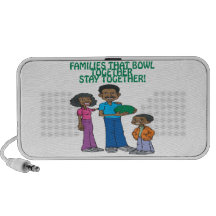 Families That Bowls Together iPhone Speaker