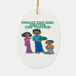 Families That Bowls Together Christmas Tree Ornament
