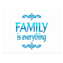 Family is Everything Post Cards