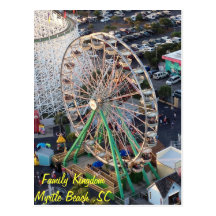 Family Kingdom Carousel Post Cards