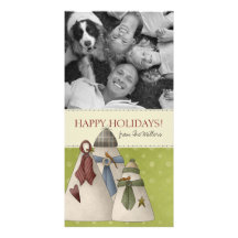 Family Photo Christmas Cards Customised Photo Card
