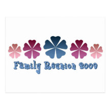 Family Reunion 2009 Postcard