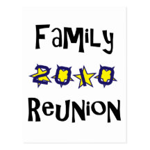 Family Reunion 2010 Postcard