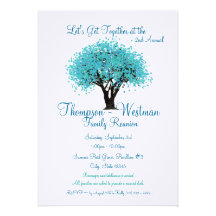 Family Reunion Tree Announcement