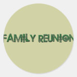 FAMILY REUNION TREE TEXT STICKERS
