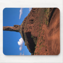 Famous buttes rock formation mousepad