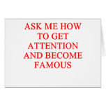 FAMOUS GREETING CARDS