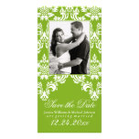 Fancy Damask Save the Date Photo Cards