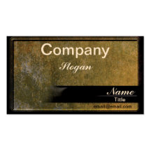 Fancy Granite Business Card